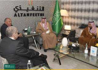 نائب وزير الخارجية السعودى يستقبل...
