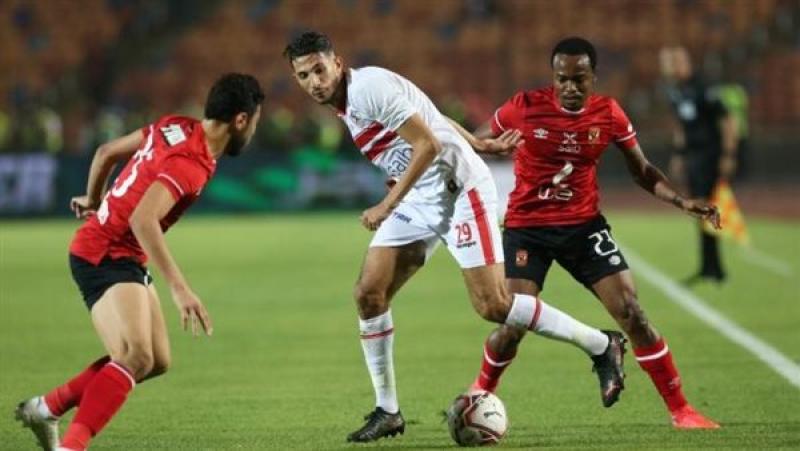 مباراة الأهلي والزمالك في الدوري المصري