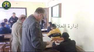 انتظام امتحانات الشهادة الإعدادية بمحافظة...