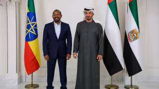 محمد بن زايد وآبي أحمد...