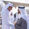 أمير قطر يصل الإمارات للمشاركة...