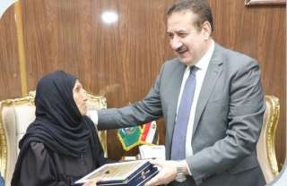 محافظ المنوفية يكرم ” السيدة...