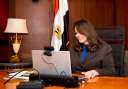 وزيرة الهجرة تلتقي عددا من...