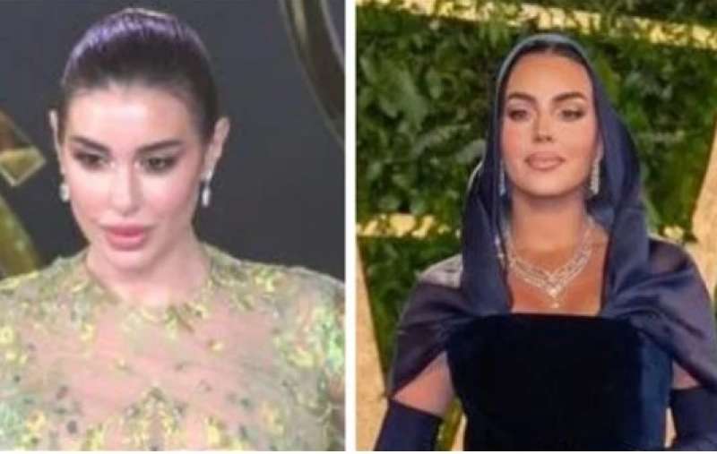 شاهد.. جورجينا وياسمين صبري تجتمعان لأول مرة