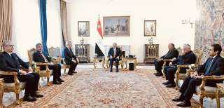 الرئيس السيسي يؤكد الأهمية التي...