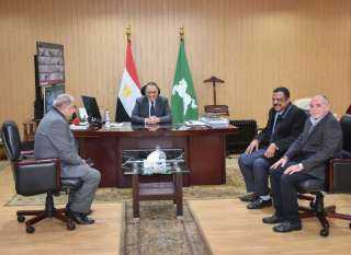 محافظ الشرقية يستقبل رئيس مركز...