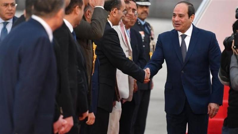 رسالة السيسي لرئيس وزراء الهند