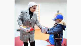 تفاصيل زيارة قرينة الرئيس السيسي...