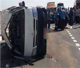 إصابة 5 اشخاص في حادث...