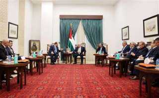 الرئيس الفلسطيني يستقبل رئيسي جهازي...