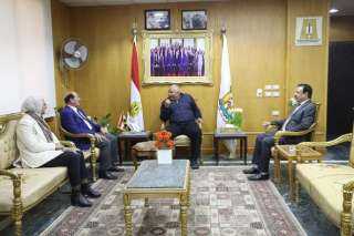 محافظ الوادي الجديد يلتقي مستشار...