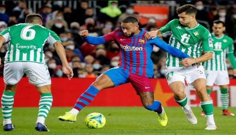 ريال بيتيس وبرشلونة