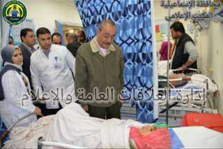 محافظ الإسماعيلية يطمئن على الأطفال...