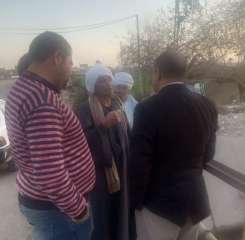 رئيس مدينة الواسطى يلتقي عددًا...