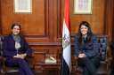 وزيرة التعاون الدولى تستقبل نائب...