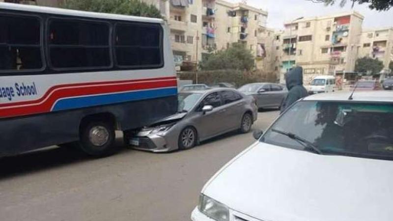 مشاهد من حادث