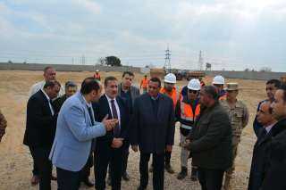 وزير التنمية المحلية ومحافظ المنوفية...