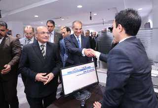وزيرا العدل والاتصالات  يفتتحان...