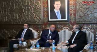 وزير الخارجية سامح شكري يصل...