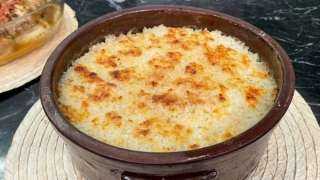 طريقة عمل الرز المعمر بالقشدة...