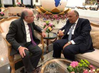 شكري ونظيره البرازيلي يؤكدان على...