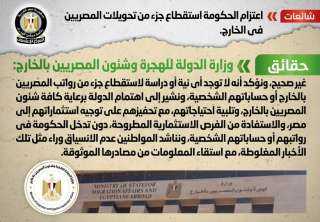 الحكومة تنفى اعتزام الحكومة استقطاع...
