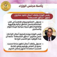 رئيس الوزراء يتفقد أعمال تنفيذ...