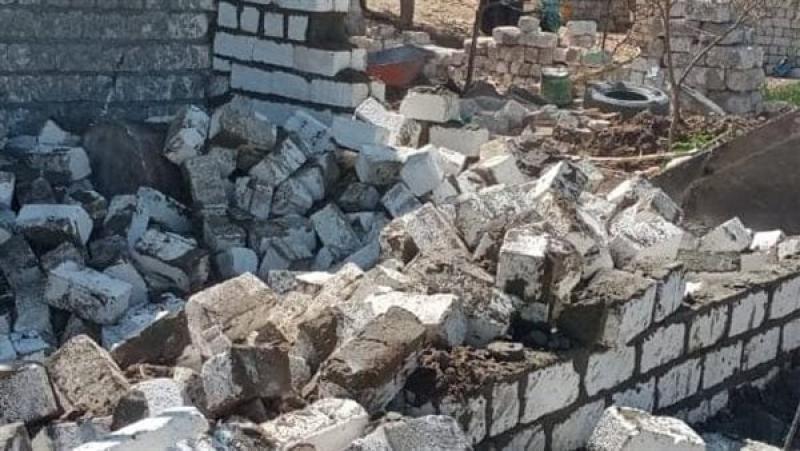 إزالة تعديات علي الأراضي الزراعية بمراكز المنيا