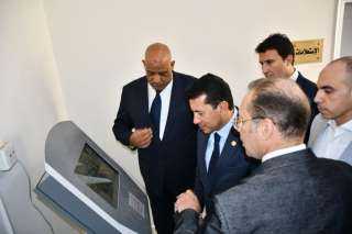 وزير الشباب والرياضة يفتتح مكتب...
