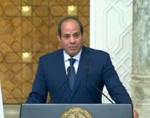 تشاهدون الآن.. مؤتمر صحفي للرئيس...