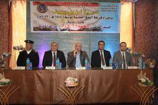 محافظ بني سويف ومدير الأمن...