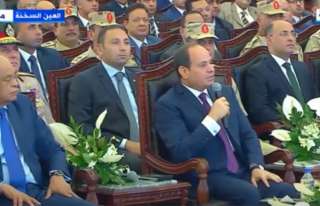 السيسى يشاهد فيلما تسجيليا بعنوان...