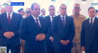 جولة تفقدية للرئيس السيسى فى...