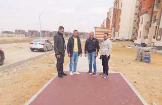 مسئولو ”الإسكان” يتفقدون سير العمل...