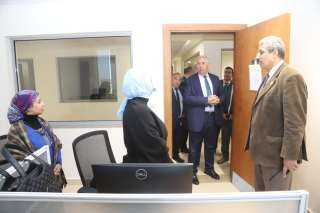 وزير الزراعة يباشر أعماله ويتفقد...