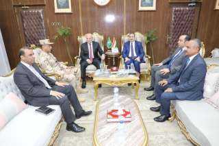محافظ المنوفية يستقبل مستشار رئيس...