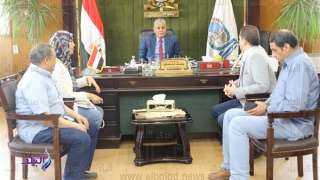 رئيس جامعة جنوب الوادى يستقبل...
