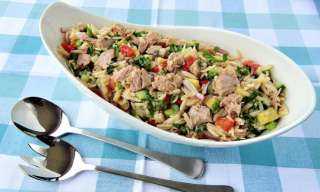 سلطة التونة بالأرز