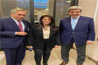 وزيرة التعاون الدولى تبحث مع...