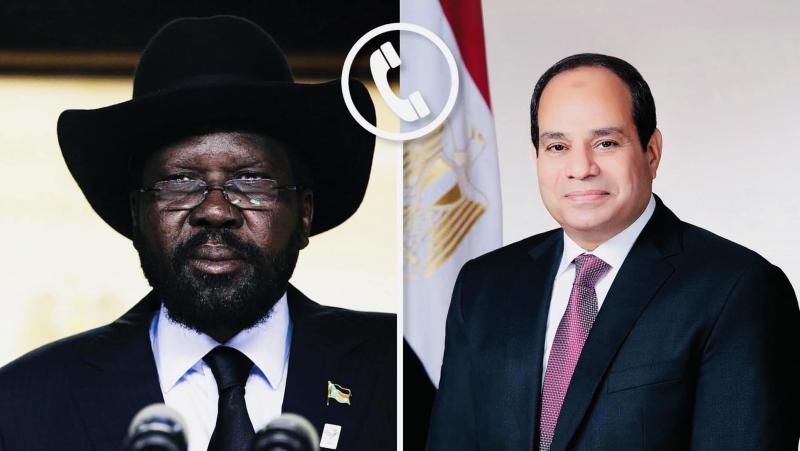 نداء من رئيسي مصر وجنوب السودان للوقف الفوري لإطلاق النار في السودان