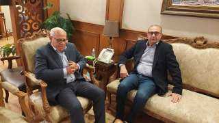 محافظ بورسعيد يستقبل رئيس الغرفة...