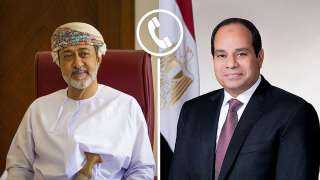 الرئيس السيسي وسلطان عمان يتبادلان...
