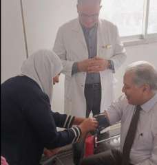 جولة مفاجئة  لوكيل وزارة...