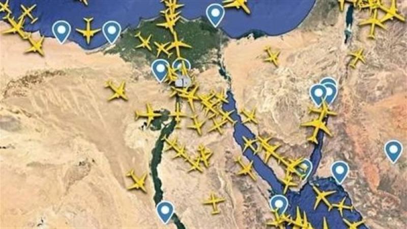 حركة التشغيل لمطار القاهرة