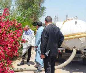 رئيس مدينة ببا يتابع الجهود...