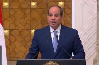 بالفيديو..كلمة  الرئيس السيسي خلال...
