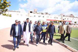 محافظ مطروح يطلق إشارة بدء...