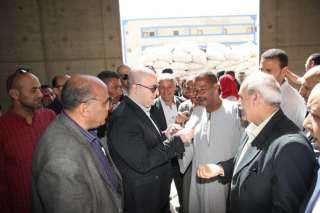 محافظ بني سويف يتفقد أعمال...