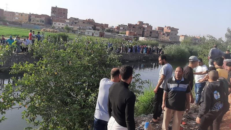 انتشال جثة شاب غرق في مياه ترعة بكفر الشيخ