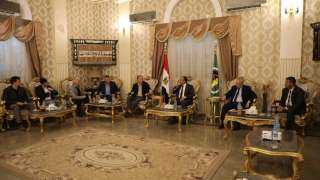 نائب محافظ المنيا يستقبل وفد...